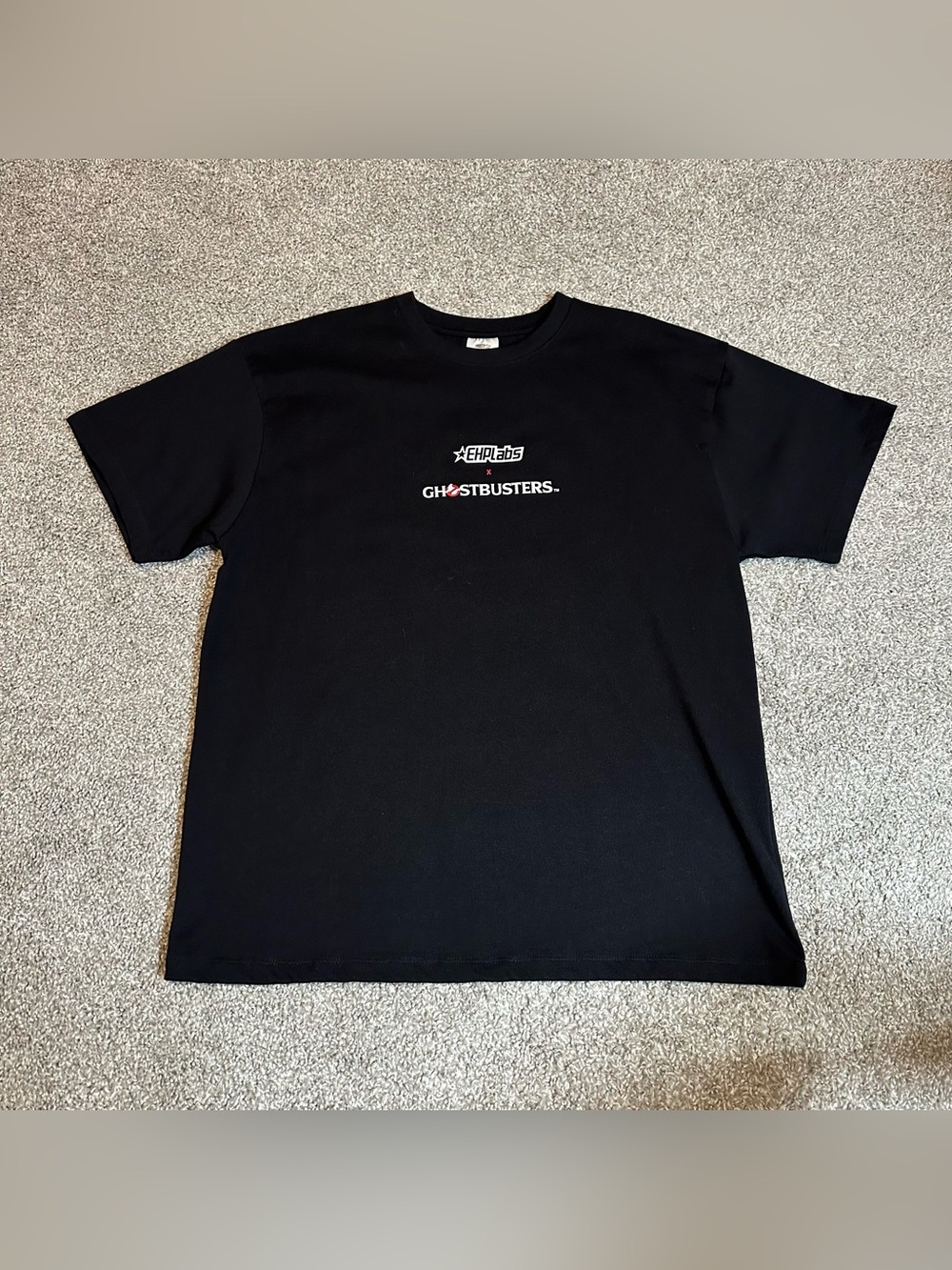 Ghostbusters Graphic Crewneck T-Shirt in Black